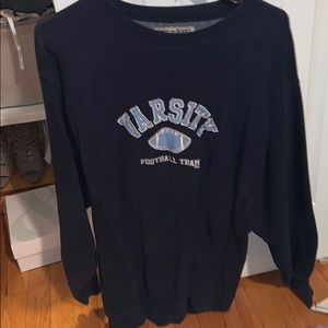 Varsity sweater shirt